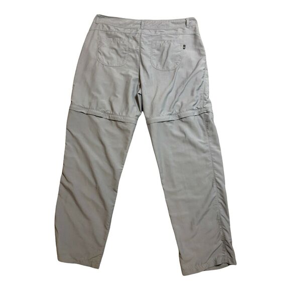 Mountain Hardwear Ramesa Convertible Outdoor Trail HIking Pants 16 Gray Nylon - Picture 5 of 7